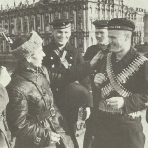 Sailors and workers' militias Leningrad