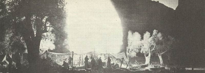 US artillery bombards Cassino.