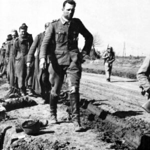 German prisoners at Anzio