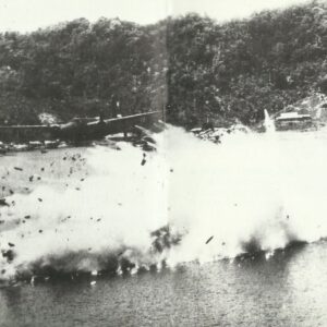 Shooting down of a DB-7 Havoc