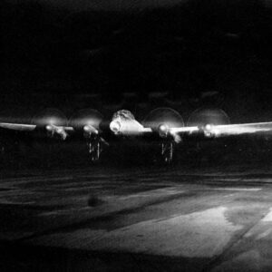 take-off run of a Lancaster