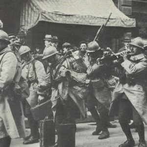 French troops in Frankfurt (Main)