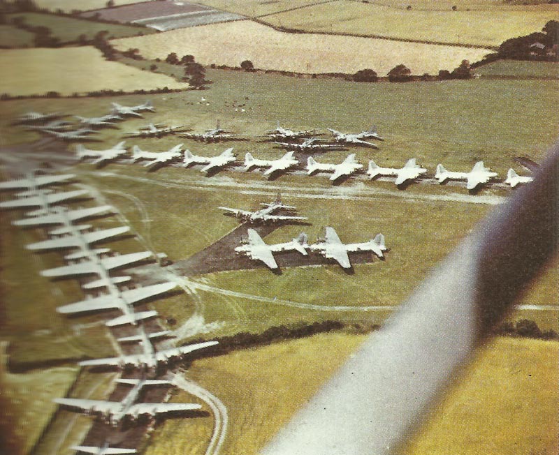 group of B-17 Flying Fortresses