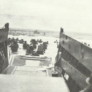US 1st Infantry Division lands at the bloody Omaha Beach