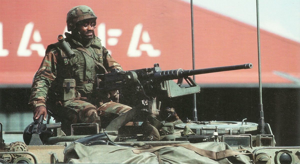 0.5in M2 machine gun today