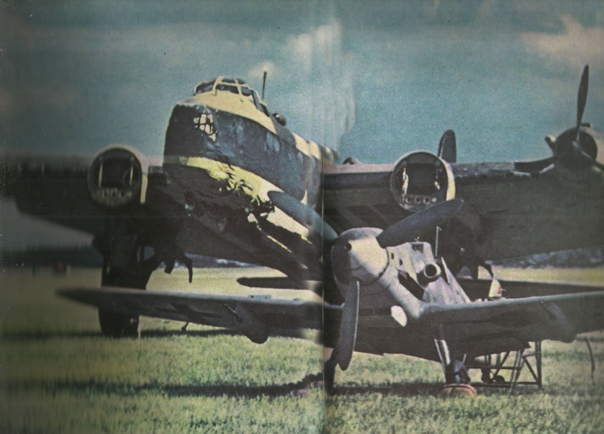 captured, emergency landed Stirling bomber