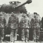 crew of a Panther tank on the Russian front