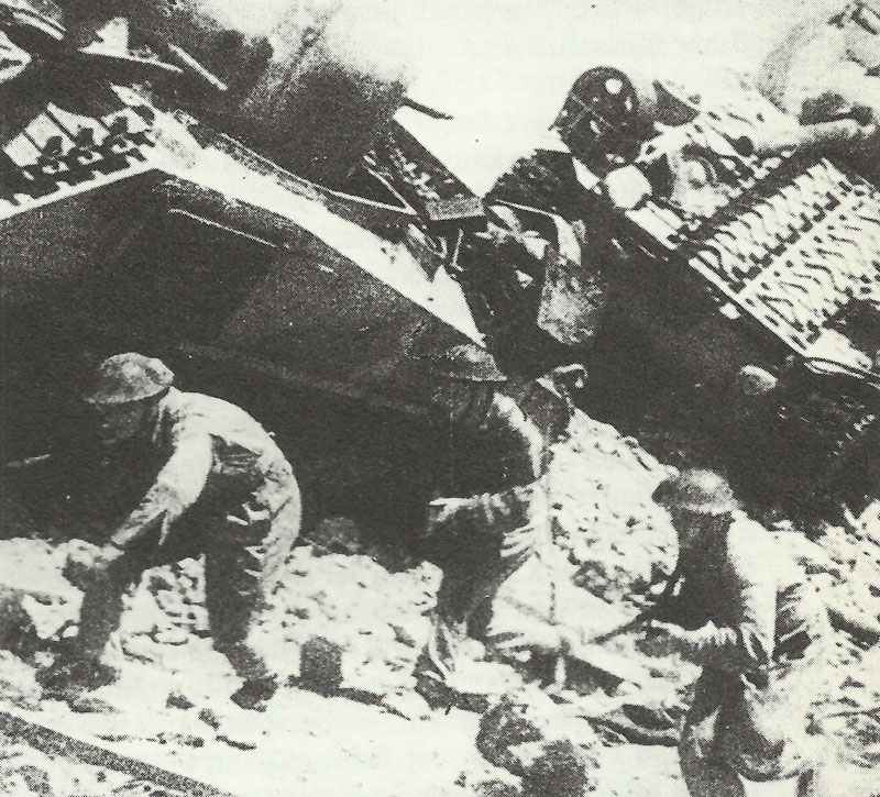 troops of the Polish 2nd Corps at Cassino