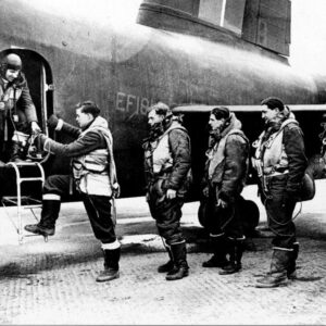 crew of a Stirling bomber