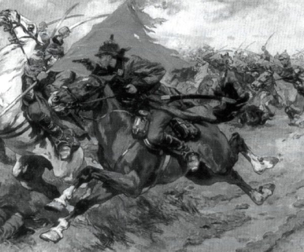 Red vs White cavalry