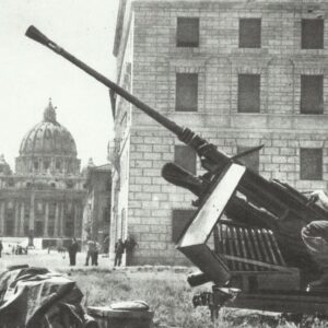 German aa gun Rome