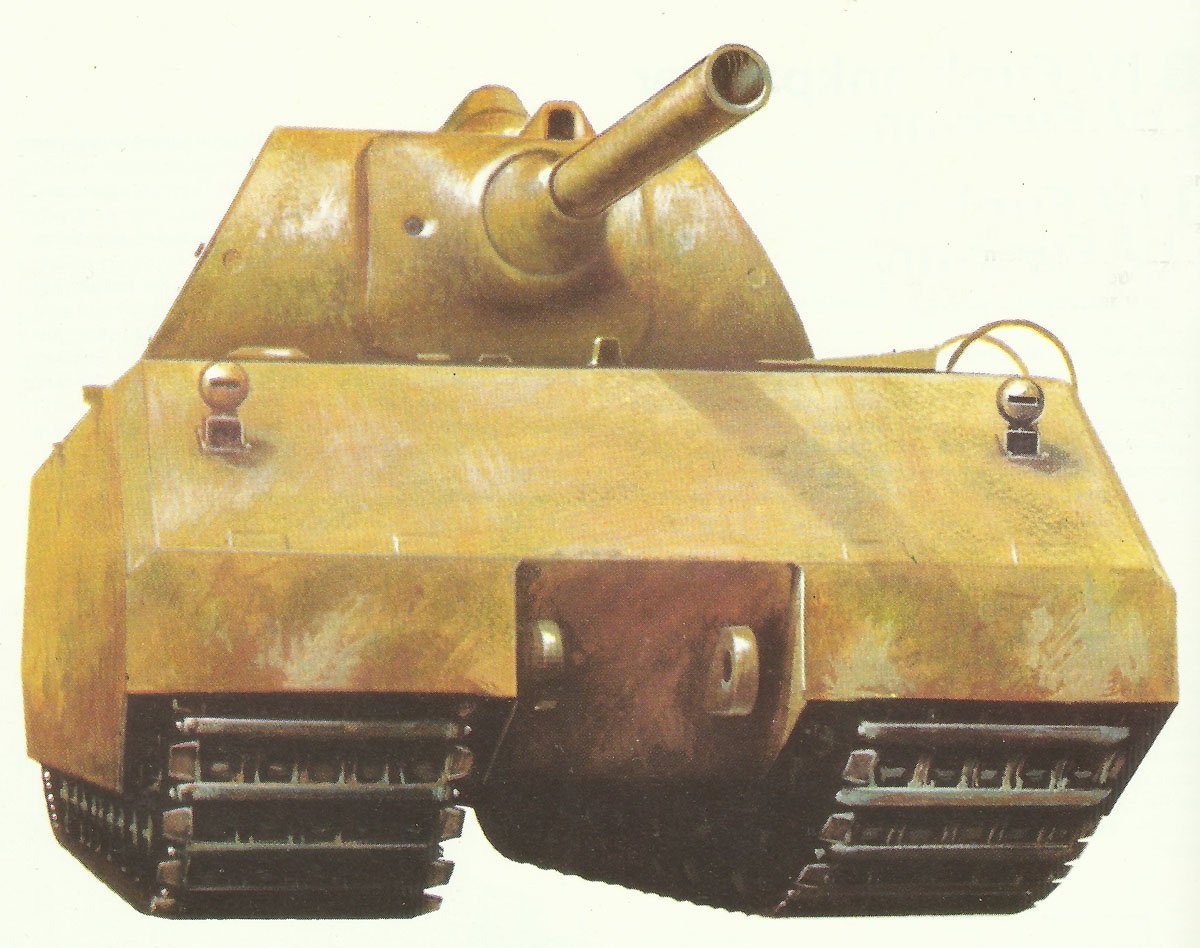 Super heavy battle tank Maus