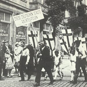 Protest march under the motto 'These German cities robbed Poland'