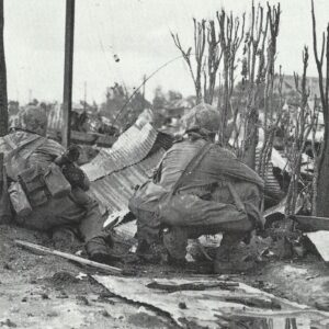 US Marines move forward on Saipan