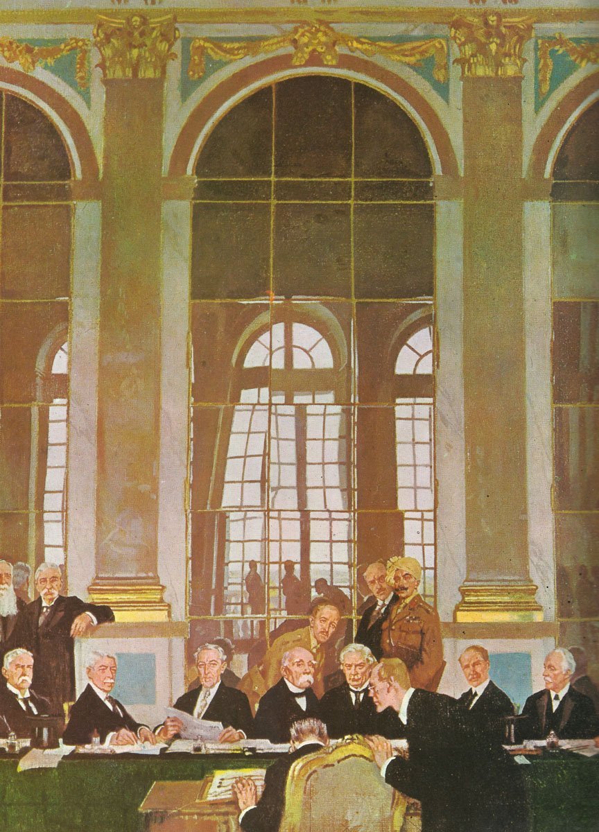 Treaty of Versailles signing