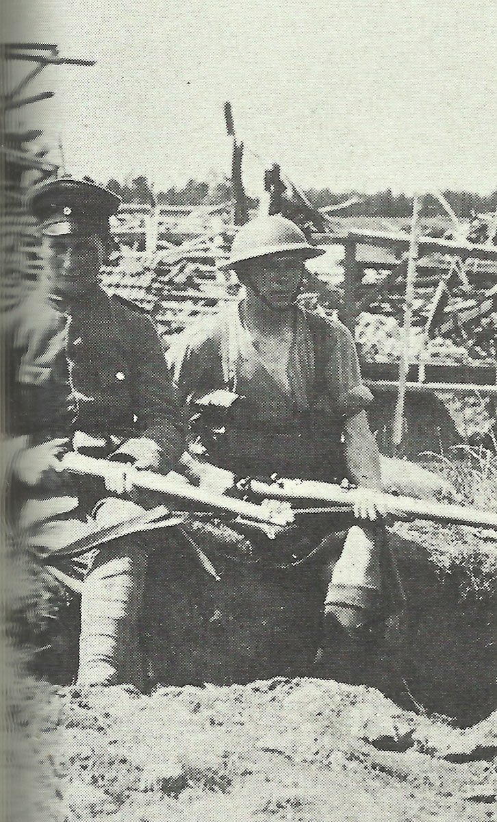 German-British posts in Upper Silesia