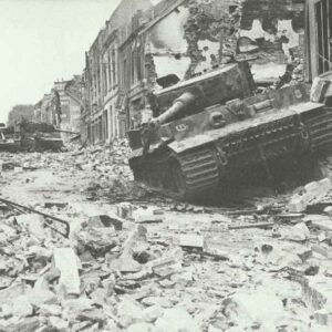 destroyed Tiger tanks Caen