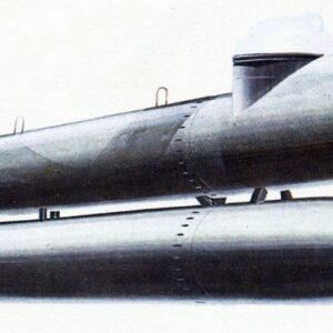 The midget submarine 'Neger' or 'Marder'
