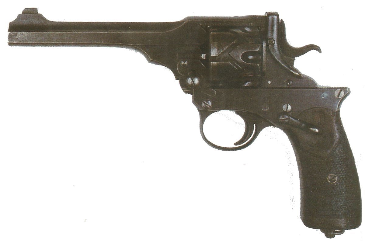 Webley Fosbery Revolver en