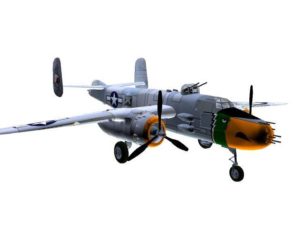 3D model B-25J Mitchell