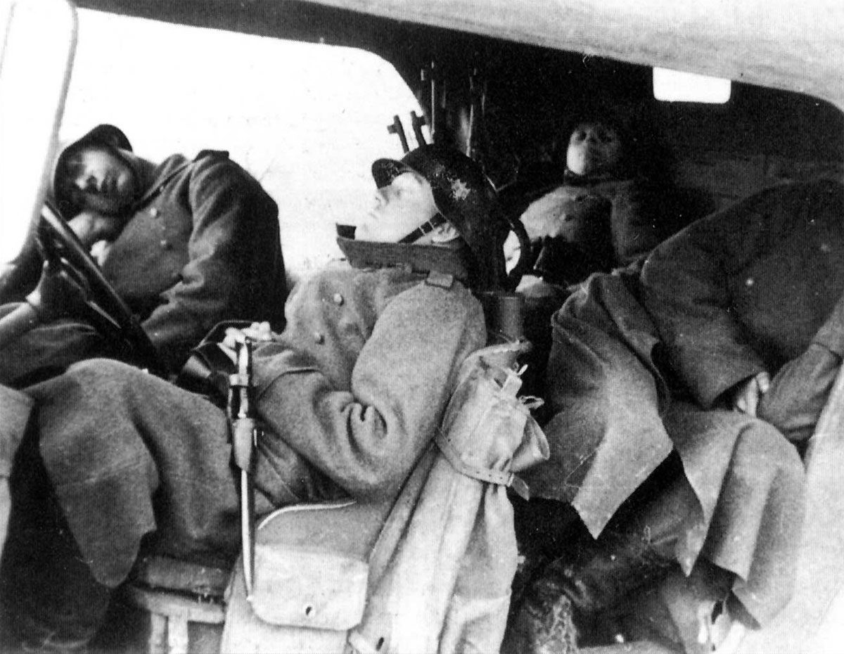 German Orders of Battle November 1944 6 Exhausted German soldiers arrived in Serbia
