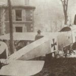 Fokker E monoplane captured