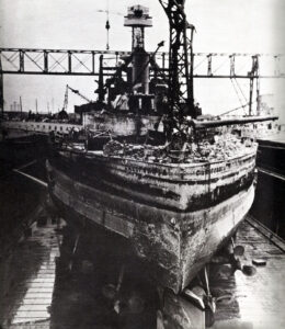 California in drydock