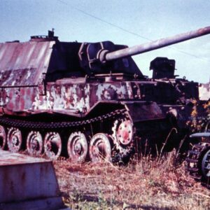 Captured tank destroyer 'Ferdinand'