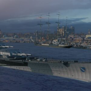 Battle cruiser Scharnhorst in 'World of Warships'.