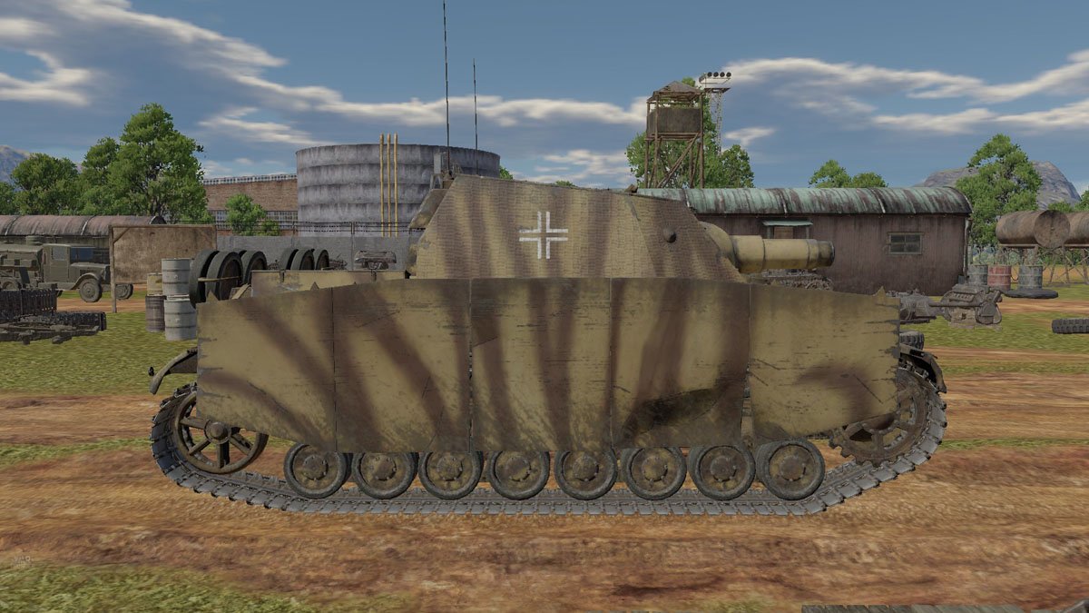 8362 Panzer Depot 1/144 Hungarian Zyrini II SPG /w gunner camo 