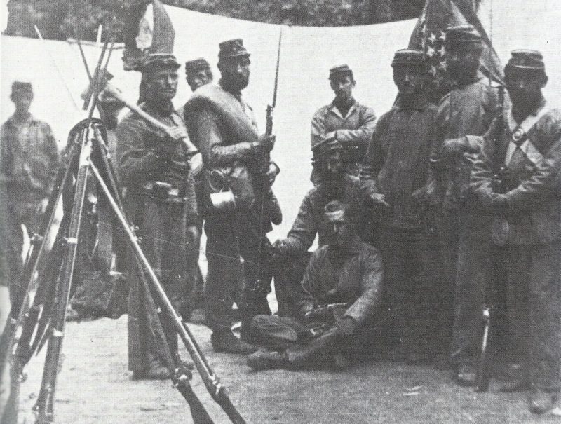 Members of the 8th New York Militia Regiment