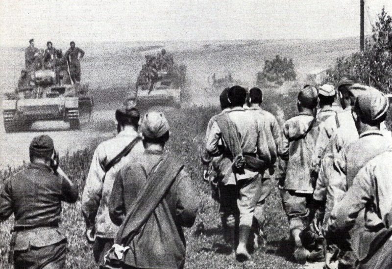 German tanks, Soviet PoWs