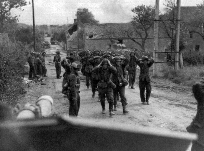retreat road from the Falaise pocket