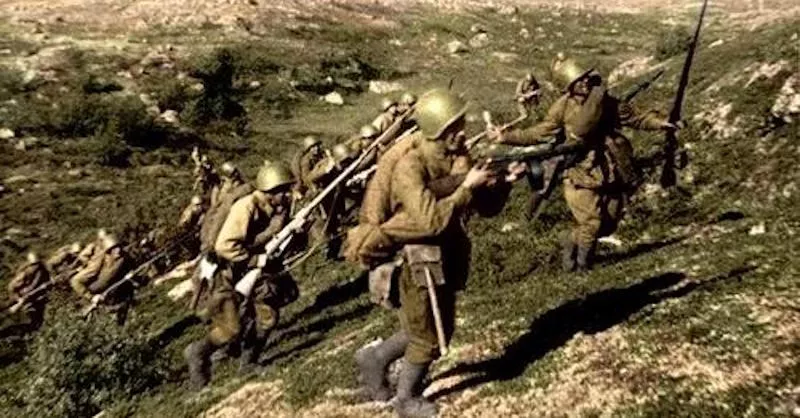 Red Army Uniforms 1 Soviet infantry 1945