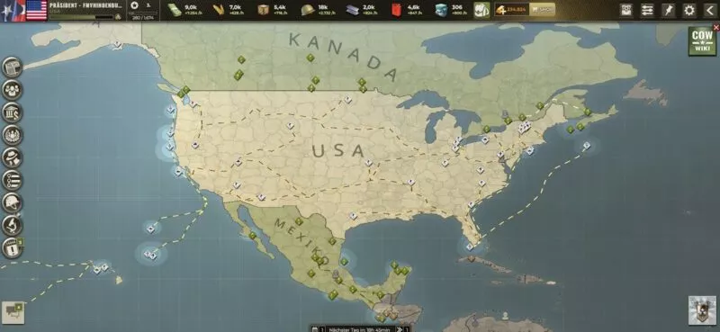 Call of War with USA 20  NAVO coalition