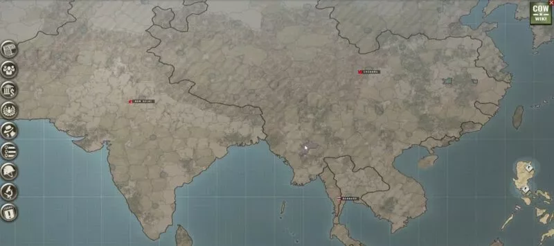 Call of War with USA 27  situation in the Far East
