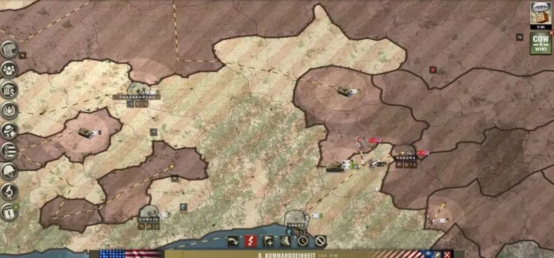 Call of War with USA 37 clash between the American and Indian troops