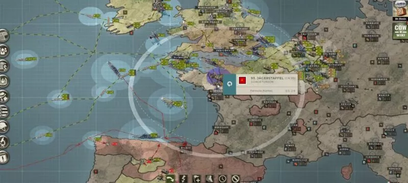 Call of War with USA 39 Situation in Northwestern Europe