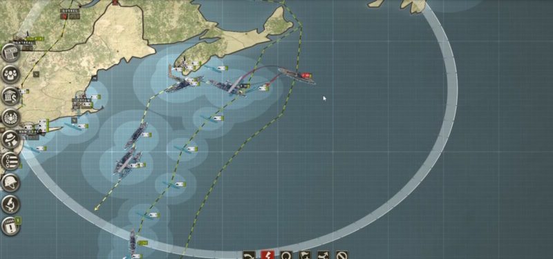 Combating the Soviet vanguard by the North Atlantic Fleet