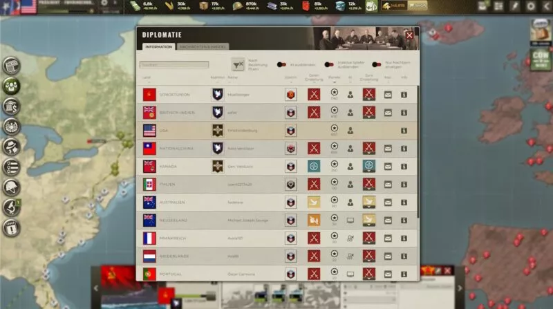 Call of War with USA 52 final score