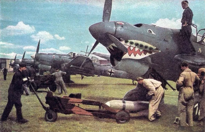 Dive bombing tactics 3 Preparation of Ju 87