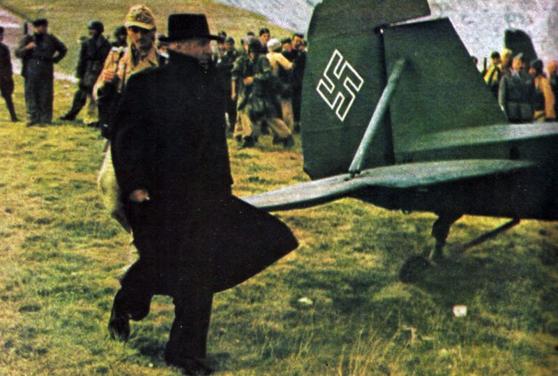 Mussolini evacuation from Gran Sasso