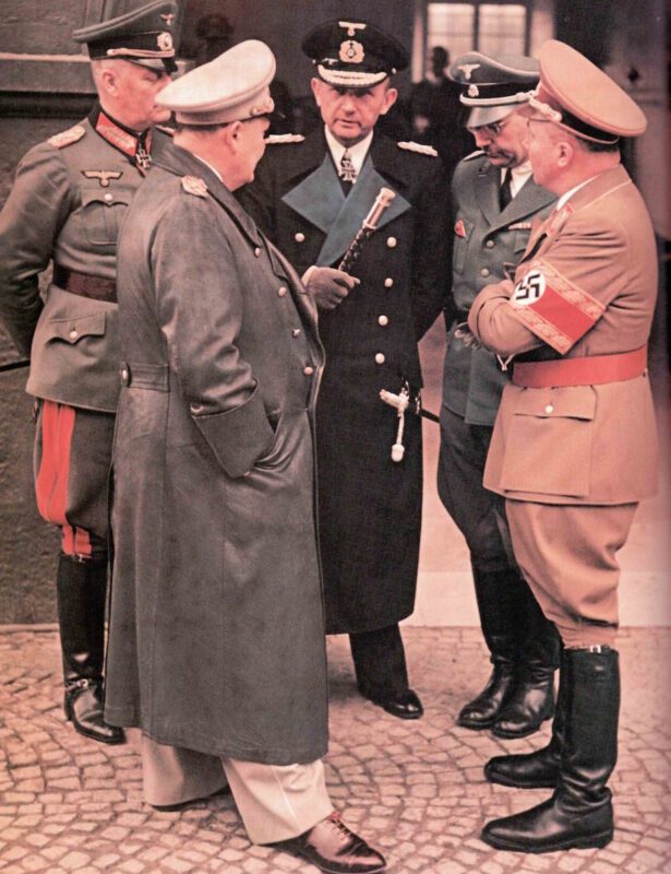 Hermann Göring 18 Doenitz, Keitel, Himmler, Bormann, Göring