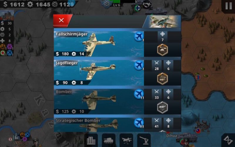 Air superiority in 'World Conqueror 4' 