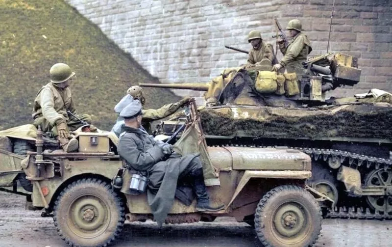 M3 Stuart 13 Stuart of the 4th Armored Division