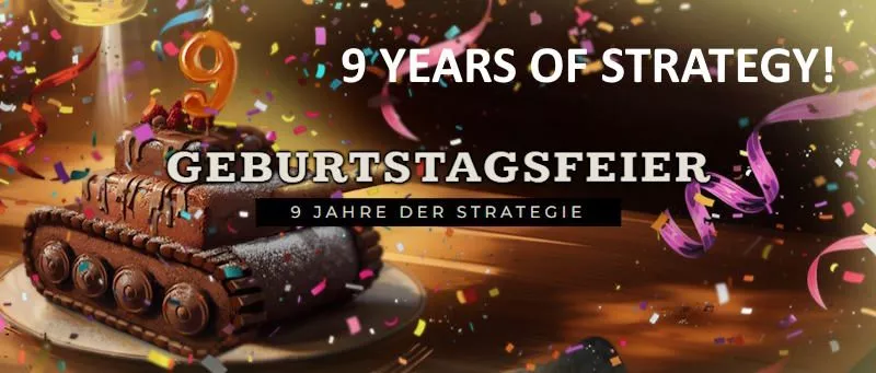 Call of War: 9th birthday party 16 Bytro 9years