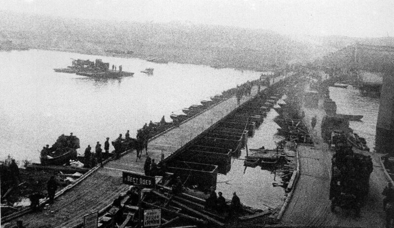 sowjet pontonbruecke oder