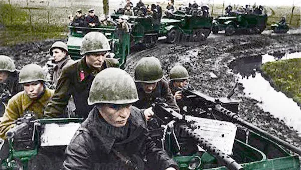 Lend-Lease tanks and aircrafts 6 m3 halftracks red army