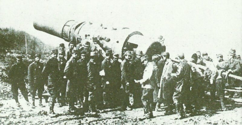 42 cm Skoda howitzer model 1914