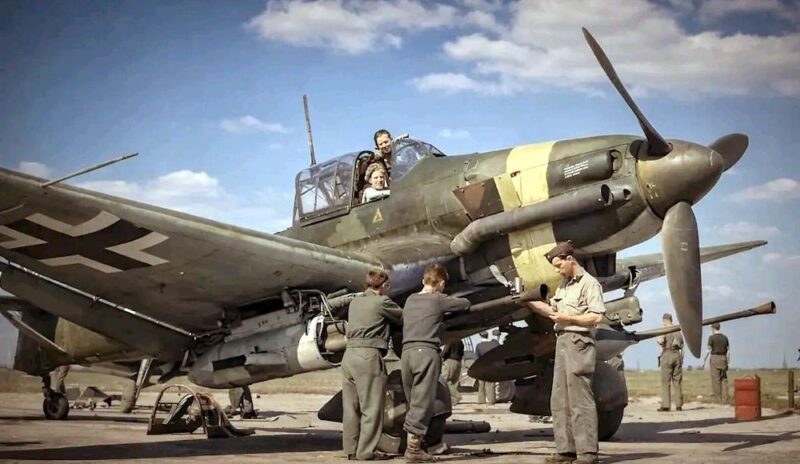 Ju 87G Tank Buster 1 Ju87G2 erbeutet